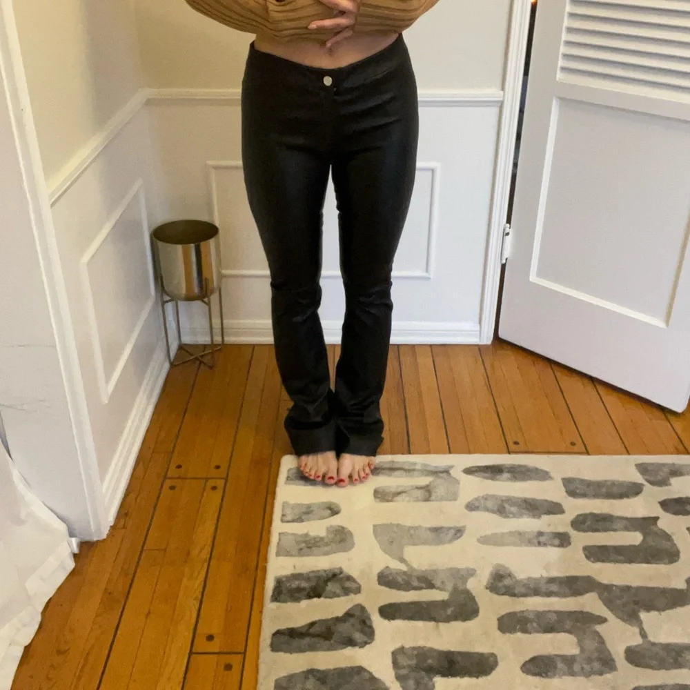 Arma flared leather pants - Picture 2 of 7